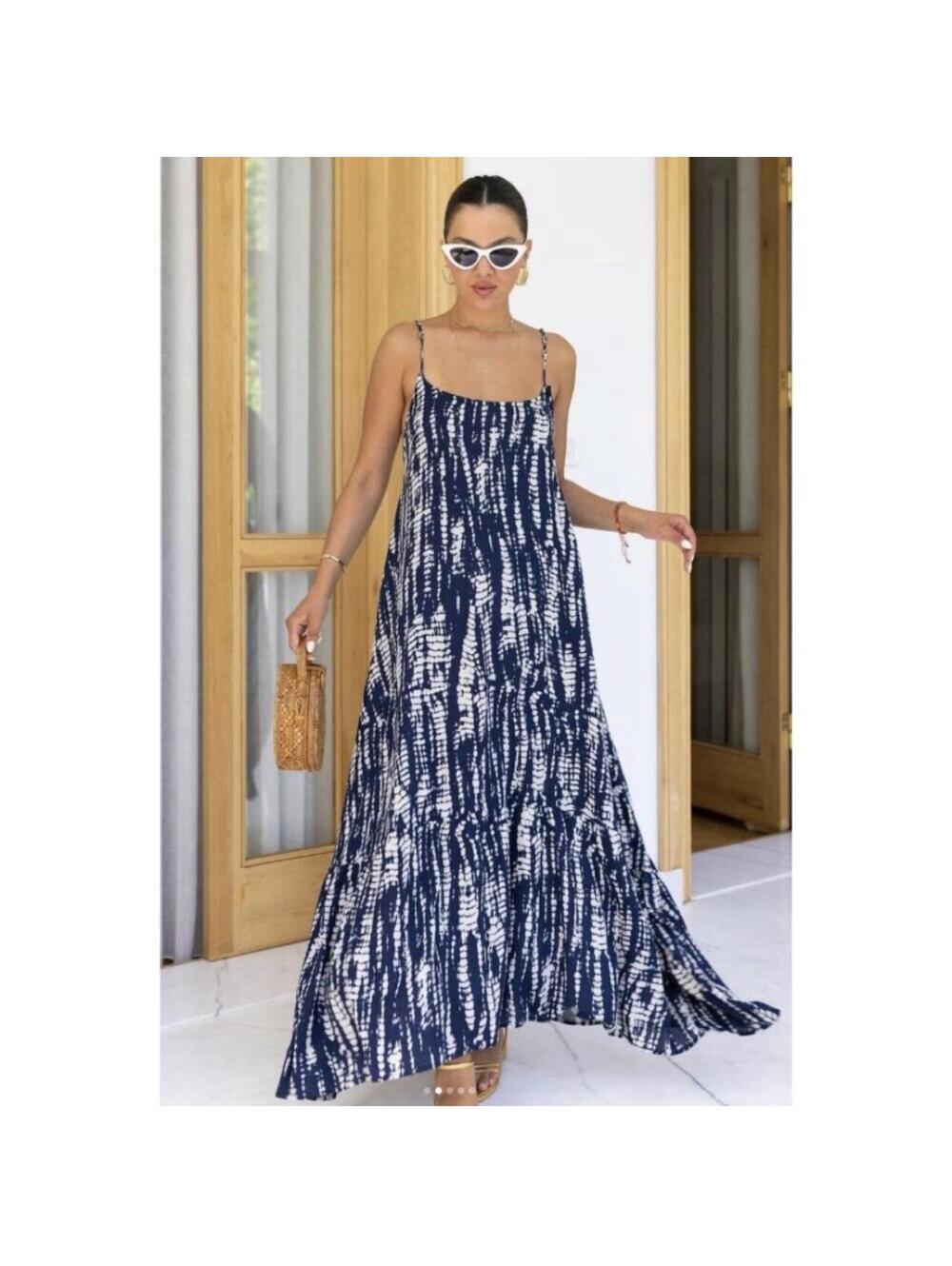 Zara Women's Blue and Navy Dress